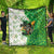 Happy St Patrick's Day Quilt Eat Drink and Be Irish