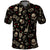 Rock And Roll Skull Pattern Design Polo Shirt - Wonder Print Shop