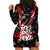 Rock And Roll Skull Forever Hoodie Dress - Wonder Print Shop