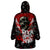 Rock And Roll Skull Forever Wearable Blanket Hoodie - Wonder Print Shop