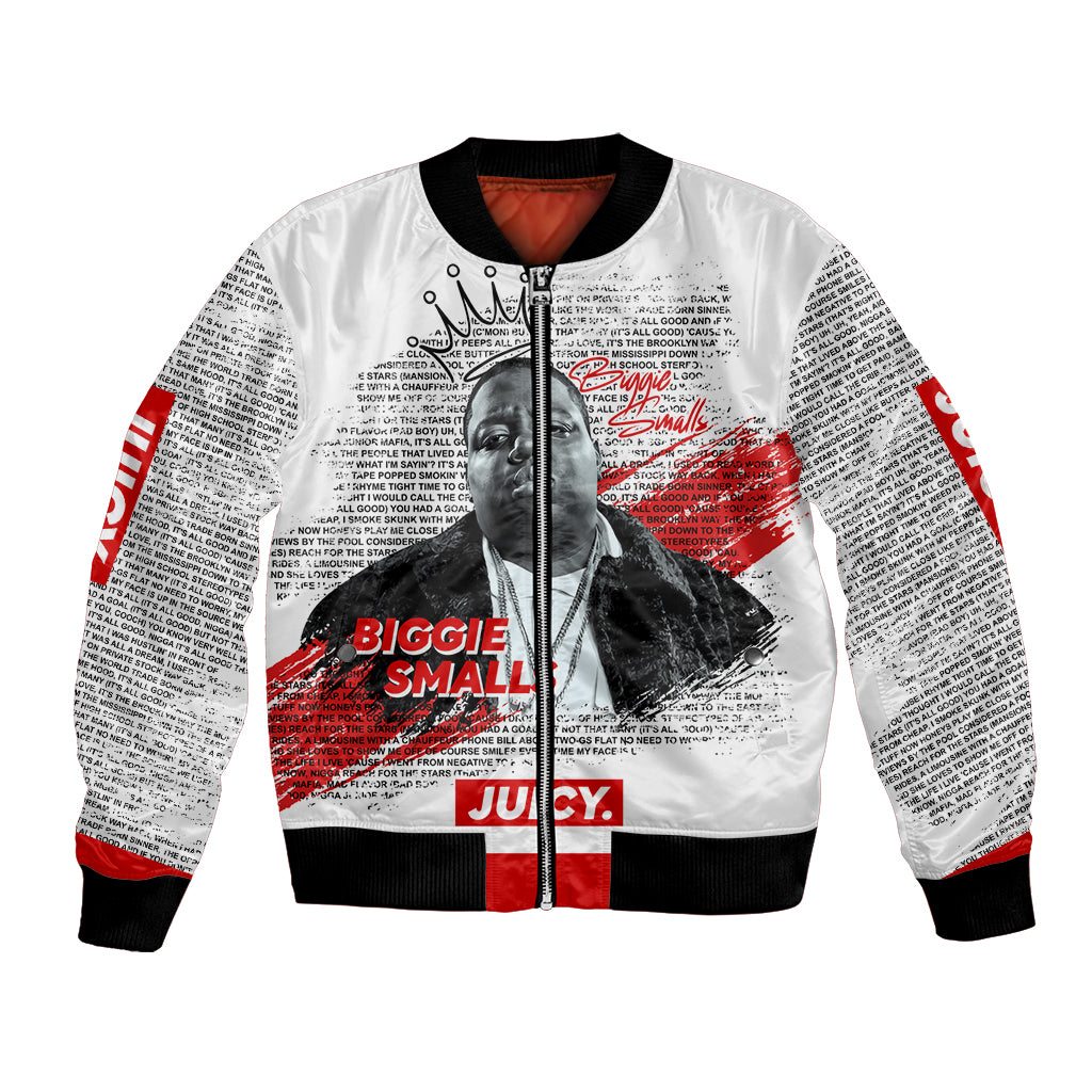 King of Rap: Biggie Smalls Legacy Bomber Jacket - Wonder Print Shop