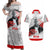 King of Rap: Biggie Smalls Legacy Couples Matching Off Shoulder Maxi Dress and Hawaiian Shirt - Wonder Print Shop