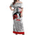 King of Rap: Biggie Smalls Legacy Off Shoulder Maxi Dress - Wonder Print Shop