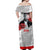 King of Rap: Biggie Smalls Legacy Off Shoulder Maxi Dress - Wonder Print Shop