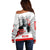 King of Rap: Biggie Smalls Legacy Off Shoulder Sweater - Wonder Print Shop