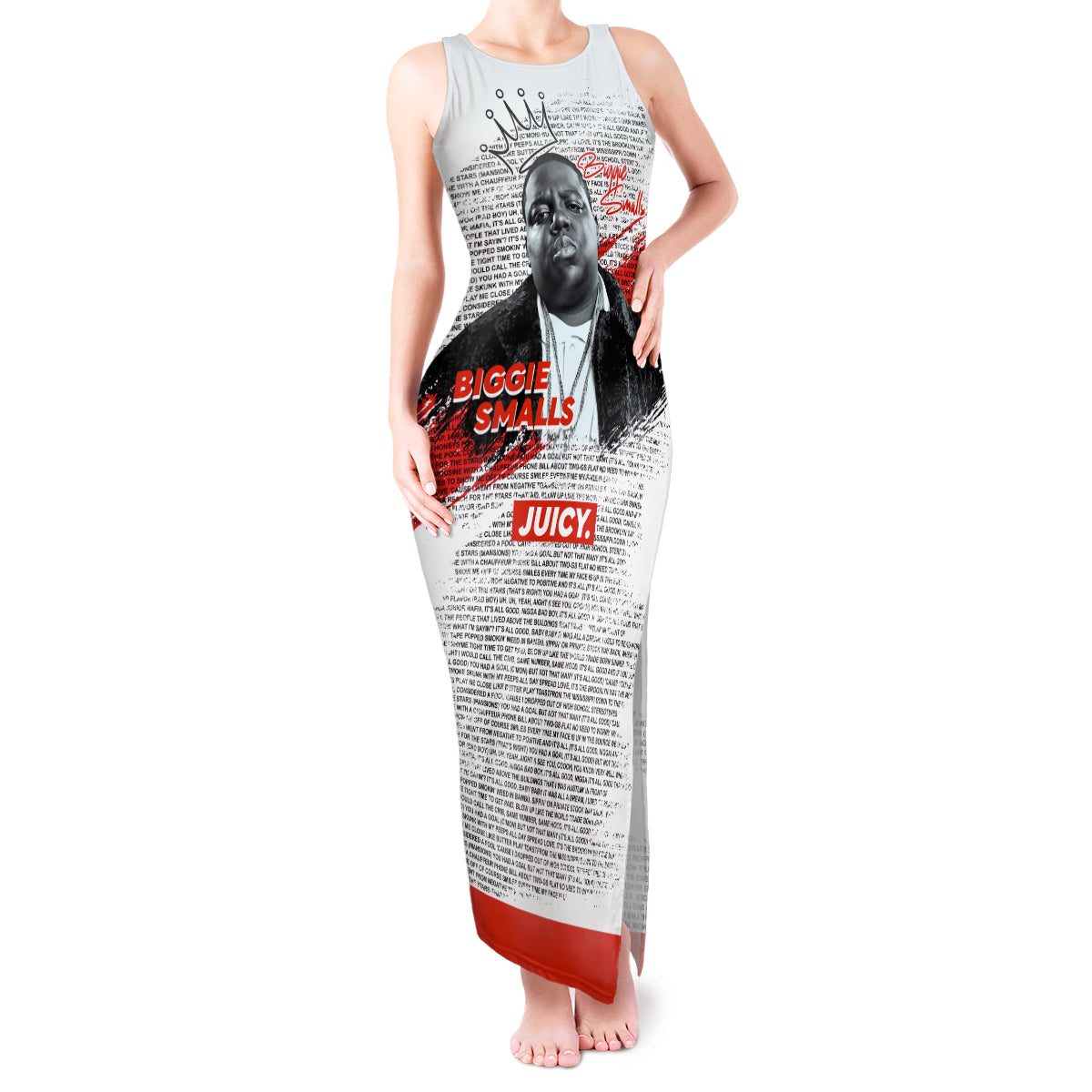 King of Rap: Biggie Smalls Legacy Tank Maxi Dress