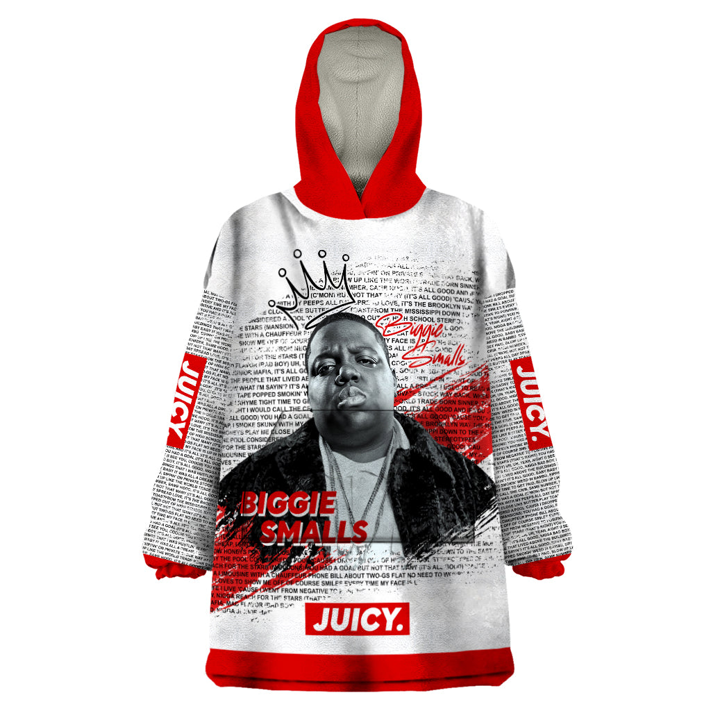 King of Rap: Biggie Smalls Legacy Wearable Blanket Hoodie