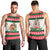 Merry Christmas Cat Men Tank Top Meowy Catmas Xmas Tree - Wonder Print Shop