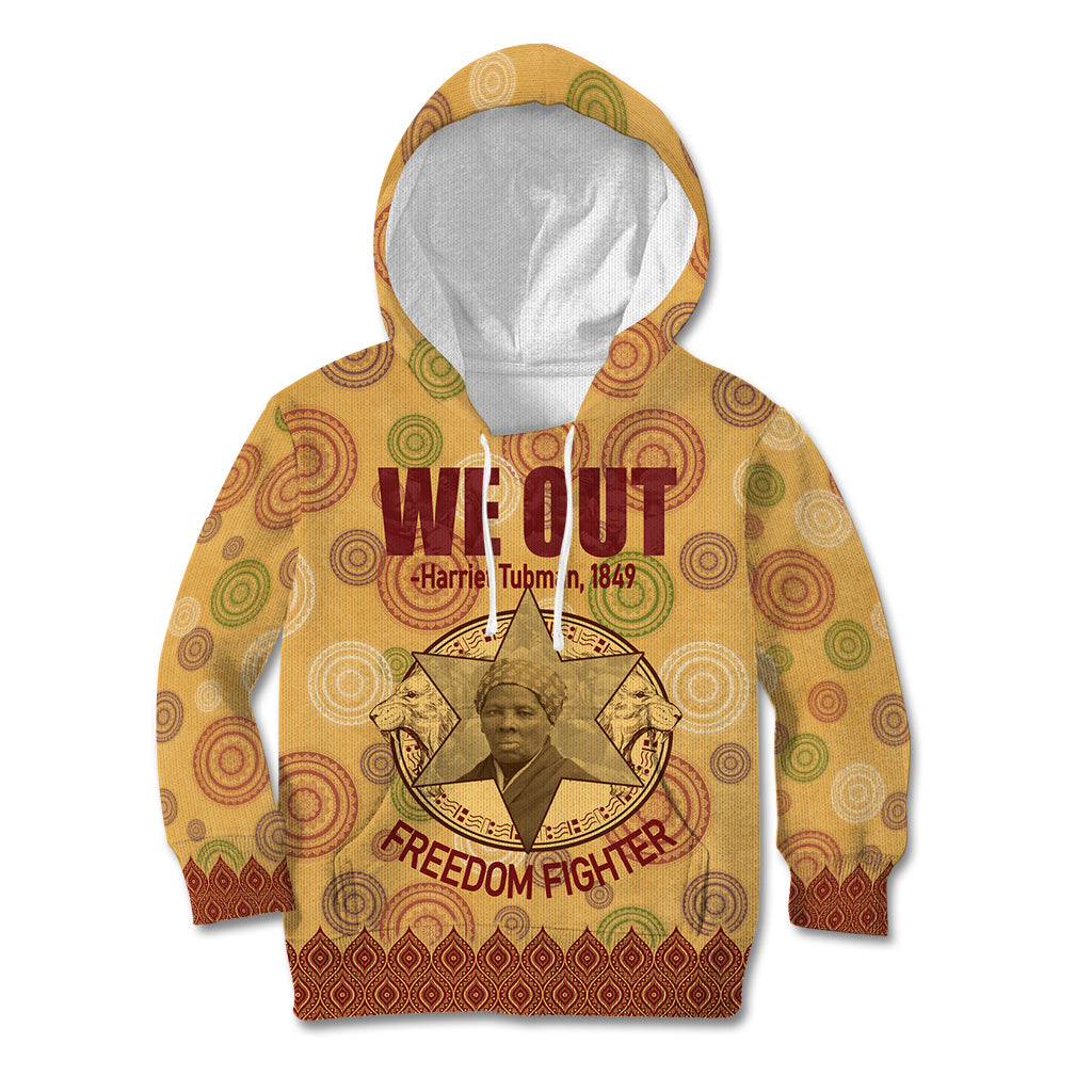 We Out 1849 African-American Kid Hoodie Harriet Tubman