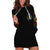 LGBT Rockin The Rainbow Life Skull Hoodie Dress - Wonder Print Shop