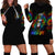 LGBT Rockin The Rainbow Life Skull Hoodie Dress - Wonder Print Shop