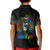 LGBT Rockin The Rainbow Life Skull Kid Polo Shirt - Wonder Print Shop