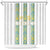 Argentina Football 2024 Shower Curtain The White and Sky Blue