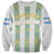 Argentina Football 2024 Sweatshirt The White and Sky Blue - Wonder Print Shop