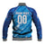 Uruguay Football 2024 Baseball Jacket The Sky Blue - Wonder Print Shop