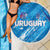 Uruguay Football 2024 Beach Blanket The Sky Blue - Wonder Print Shop