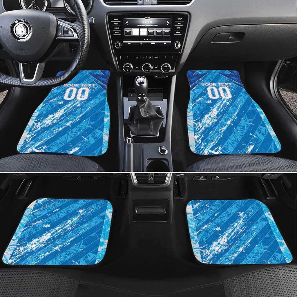 Uruguay Football 2024 Car Mats The Sky Blue - Wonder Print Shop