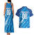 Uruguay Football 2024 Couples Matching Tank Maxi Dress and Hawaiian Shirt The Sky Blue - Wonder Print Shop