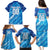 Uruguay Football 2024 Family Matching Puletasi and Hawaiian Shirt The Sky Blue - Wonder Print Shop