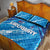 Uruguay Football 2024 Quilt Bed Set The Sky Blue - Wonder Print Shop