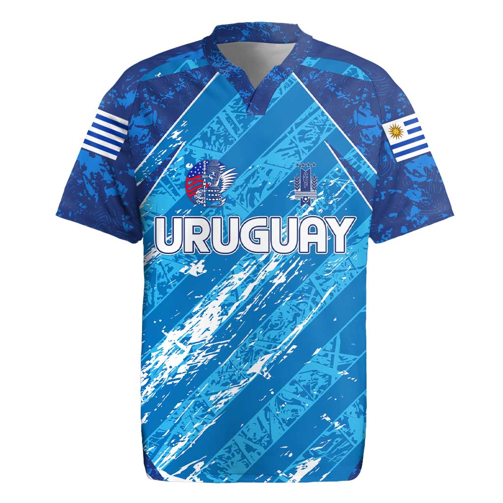 Uruguay Football 2024 Rugby Jersey The Sky Blue - Wonder Print Shop