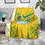 Brazil Football 2024 Blanket Selecao Bright Yellow