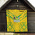 Brazil Football 2024 Quilt Selecao Bright Yellow