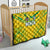 Brazil Football 2024 Quilt Selecao Bright Yellow