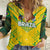 Brazil Football 2024 Women Casual Shirt Selecao Bright Yellow - Wonder Print Shop