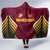 Venezuela Football 2024 Hooded Blanket The Red Wine