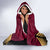 Venezuela Football 2024 Hooded Blanket The Red Wine