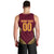 Custom Venezuela Football 2024 Men Tank Top The Red Wine - Wonder Print Shop