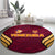 Venezuela Football 2024 Round Carpet The Red Wine