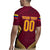 Custom Venezuela Football 2024 Rugby Jersey The Red Wine - Wonder Print Shop