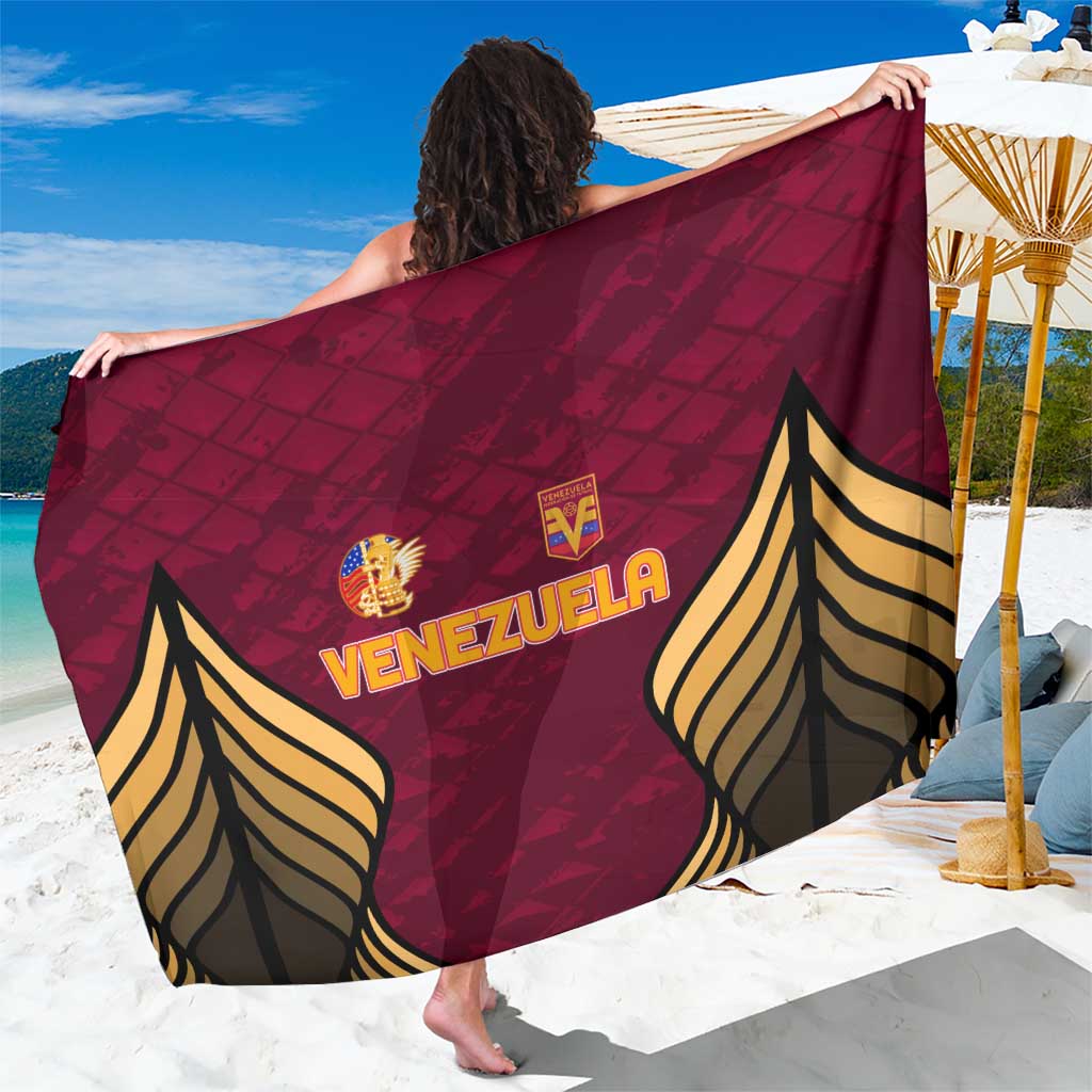 Venezuela Football 2024 Sarong The Red Wine - Wonder Print Shop