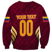 Unisex football sweatshirt, dark red back with YOUR TEXT and large 00 graphic