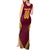 Custom Venezuela Football 2024 Tank Maxi Dress The Red Wine - Wonder Print Shop