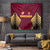 Venezuela Football 2024 Tapestry The Red Wine