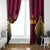 Venezuela Football 2024 Window Curtain The Red Wine - Wonder Print Shop