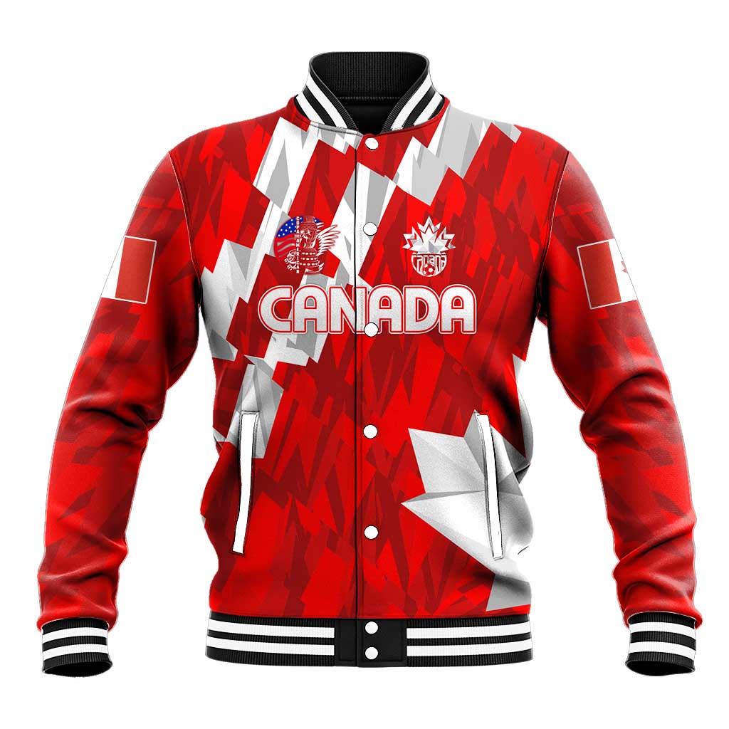 Canada Soccer 2024 Baseball Jacket Canucks The Reds - Wonder Print Shop