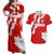 Canada Soccer 2024 Couples Matching Off Shoulder Maxi Dress and Hawaiian Shirt Canucks The Reds - Wonder Print Shop