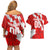 Canada Soccer 2024 Couples Matching Off Shoulder Short Dress and Hawaiian Shirt Canucks The Reds - Wonder Print Shop