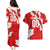 Canada Soccer 2024 Couples Matching Puletasi and Hawaiian Shirt Canucks The Reds - Wonder Print Shop