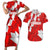 Canada Soccer 2024 Couples Matching Short Sleeve Bodycon Dress and Hawaiian Shirt Canucks The Reds - Wonder Print Shop