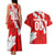 Canada Soccer 2024 Couples Matching Tank Maxi Dress and Hawaiian Shirt Canucks The Reds - Wonder Print Shop