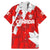 Canada Soccer 2024 Family Matching Mermaid Dress and Hawaiian Shirt Canucks The Reds - Wonder Print Shop