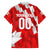 Canada Soccer 2024 Family Matching Off The Shoulder Long Sleeve Dress and Hawaiian Shirt Canucks The Reds - Wonder Print Shop