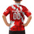 Canada Soccer 2024 Family Matching Short Sleeve Bodycon Dress and Hawaiian Shirt Canucks The Reds - Wonder Print Shop