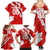 Canada Soccer 2024 Family Matching Summer Maxi Dress and Hawaiian Shirt Canucks The Reds - Wonder Print Shop