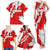 Canada Soccer 2024 Family Matching Tank Maxi Dress and Hawaiian Shirt Canucks The Reds - Wonder Print Shop